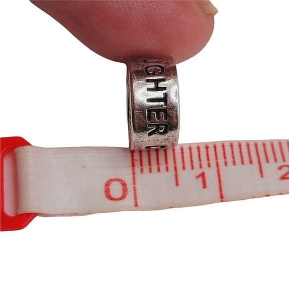 Chamilia A Swarovski Co. Daughter Charm Hija Fille 925 Sterling Silver Signed - Picture 5 of 6